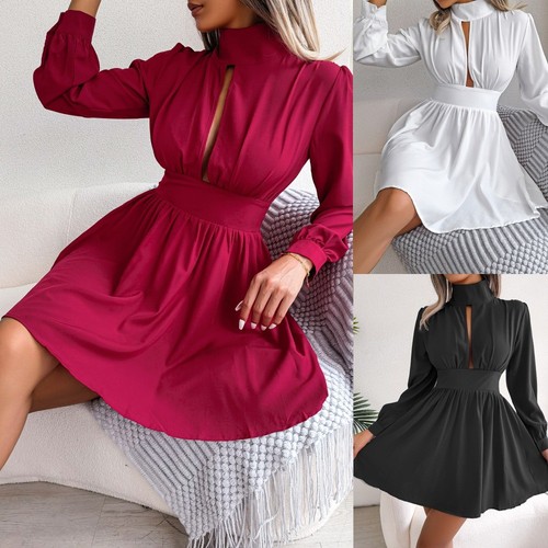 Womens sexy cut - dress, high