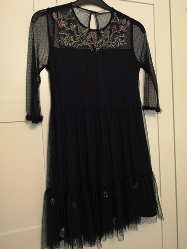 Zara embroidered embellished - zara,