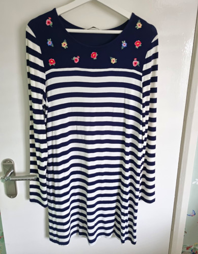 Woman navy white striped - tu,